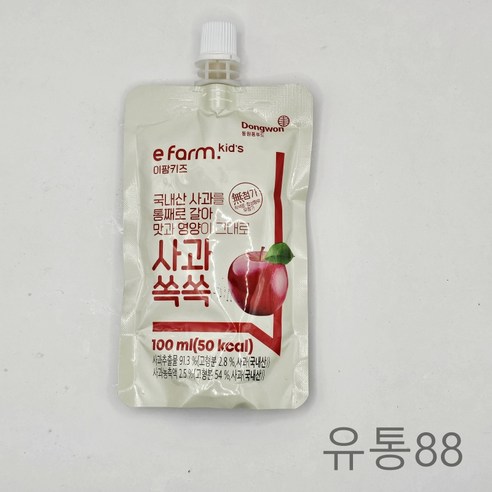 우리 아이 건강 간식, 이팜키즈 사과쏙쏙으로 맛있고 건강하게!