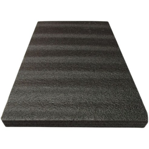 폼보드 스펀지 택배 압축 포장 자재 스티로폼-1mx2m, 50mm=5cm, 블랙