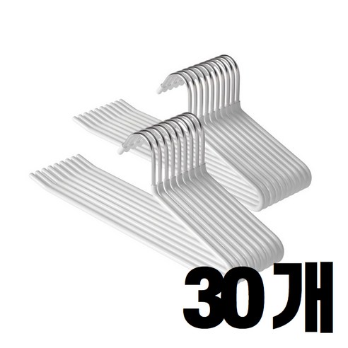 논슬립 바지걸이, 30개, 그레이