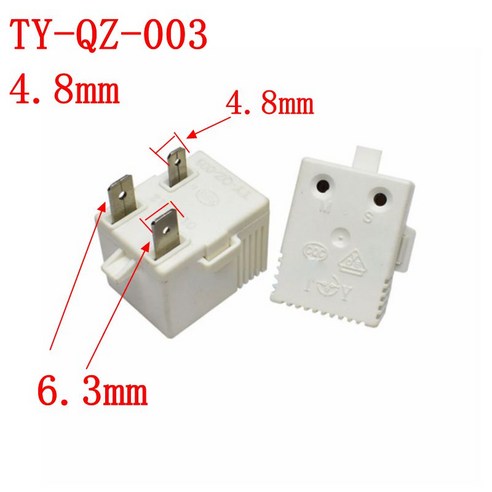 냉장고 교체 스타터 릴레이 압축기 과부하 보호 TY-QZ-003 Haier 부품