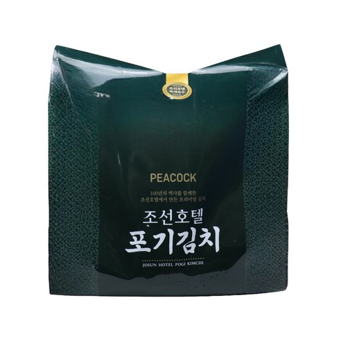 peacock 조선호텔 포기김치 냉장, 없음, 1개, 8kg