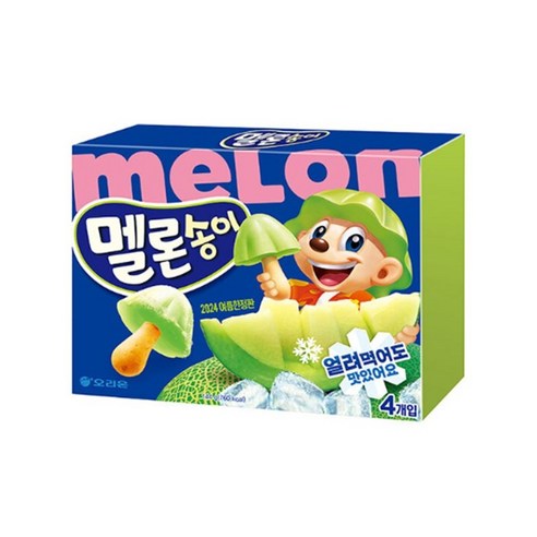 오리온 멜론송이 144g, 오리온 멜론송이 144g 8개, 8개