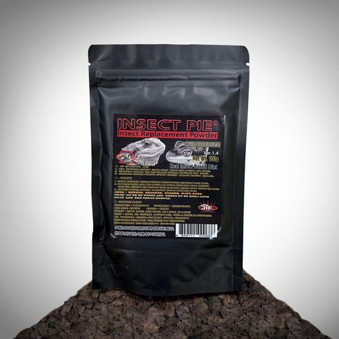 JIF인섹트파이 파충류 크레슈퍼푸드 레게사료, 100g, 1개