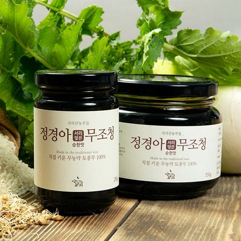 지리산농부들 순한맛 무조청 무엿조청에서한약재가빠진, 250g, 1병