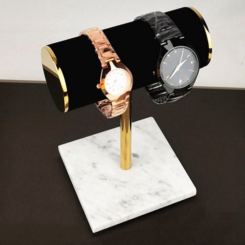 패션 대리석 시계 팔찌 팔찌 디스플레이 봉제 쥬얼리 시계는 시계 목걸이 저장 스탠드를 스탠드 스탠드