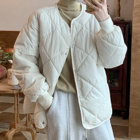 겨울철 추위를 따뜻하게 막아주는 도도미아 노카라 경량패딩 점퍼