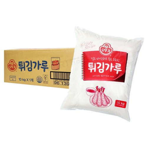 오뚜기 튀김가루 10kg, 1개