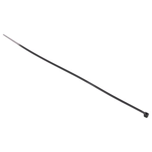 케이블 넥타이 케이블 타이 랩 / 지퍼 넥타이 - 블랙 200mm x 4mm 300pcs, 검정_300pcs, 3mm
