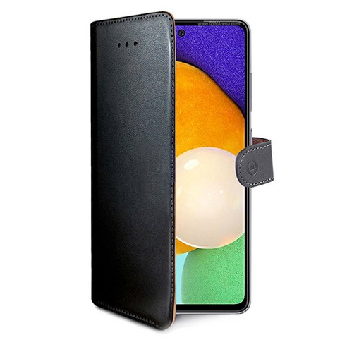 첼리 월리 다이어리 가죽 지갑 휴대폰 케이스 갤럭시A52 5G 블랙