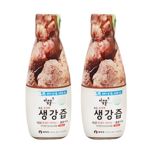 원 플러스 원 국내산 100% 생강차 생강청 생강즙 생강원액 진저에일 (150ml 플러스 150ml), 2개, 150ml