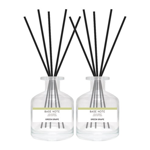 (1+1) 베이스노트 홈 디퓨져, 청포도, 150ml, 2개