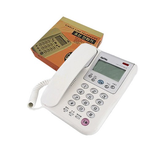   지엔텔 발신자표시 유선전화기 GS-486CN