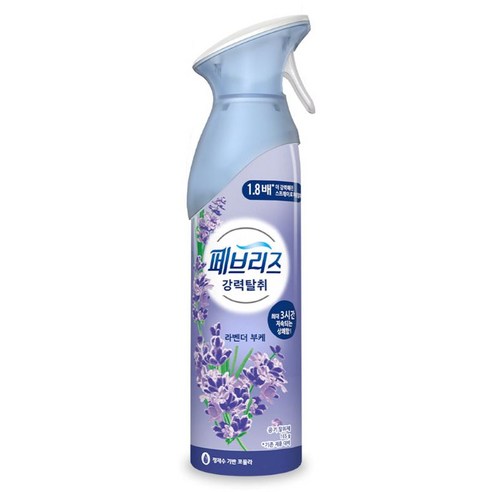 페브리즈 에어 공기탈취제 바닐라 라벤더의 포근함, 165g, 1개