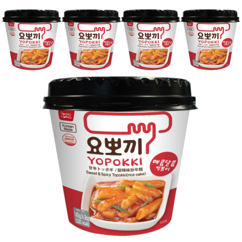 요뽀끼 매콤달콤떡볶이