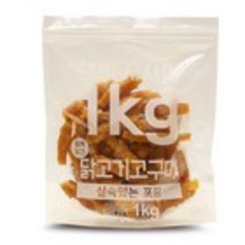 테비사사미 닭고기고구마 1kg 강아지 간식 대용량 1kg, 1000g