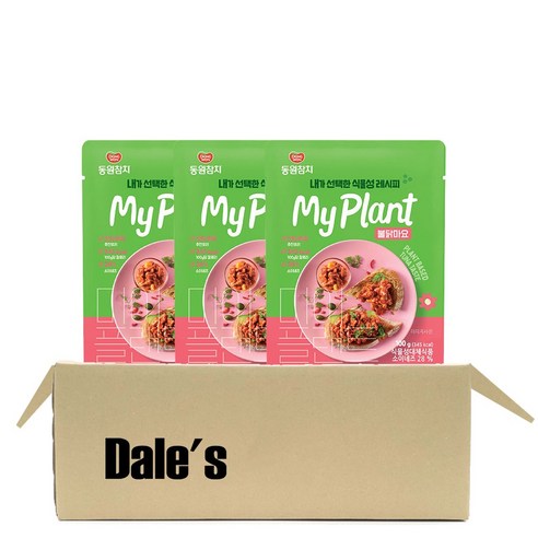 마이 플랜트 불닭마요, 100g, 3개