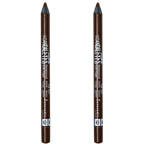 리멜 스캔들아이즈 워터프루프 라이너, Brown, 2개