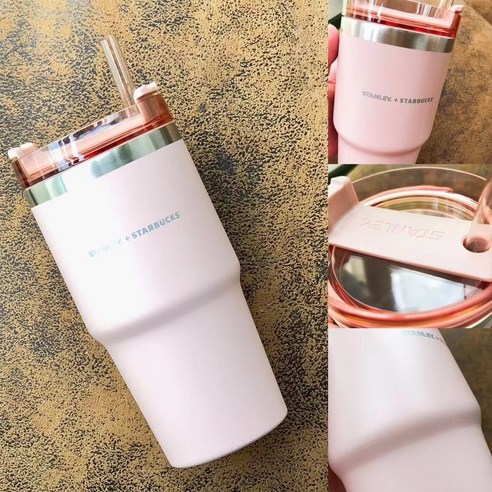 ZZJJC 아이디어 보온병 아이디어 텀블러 아웃도어 보온병, 핑크색, 473ml