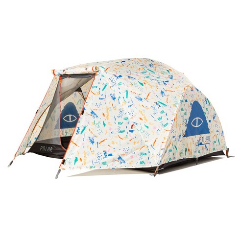 [폴러스터프] TWO MAN TENT WHITE PEARL 투맨텐트, CAMO MUSTARD, 2명