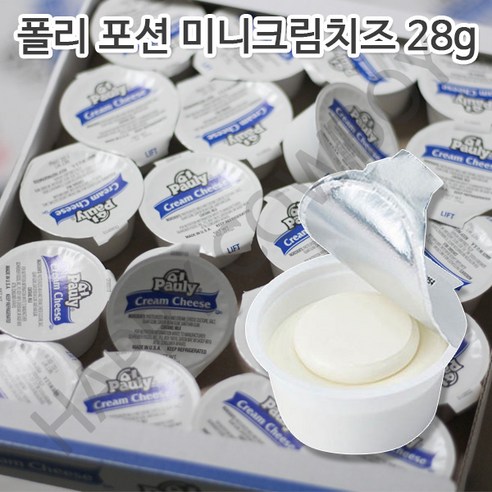 필라델피아 포션 미니크림치즈 16.67g 6개입 4각, 100g, 4개