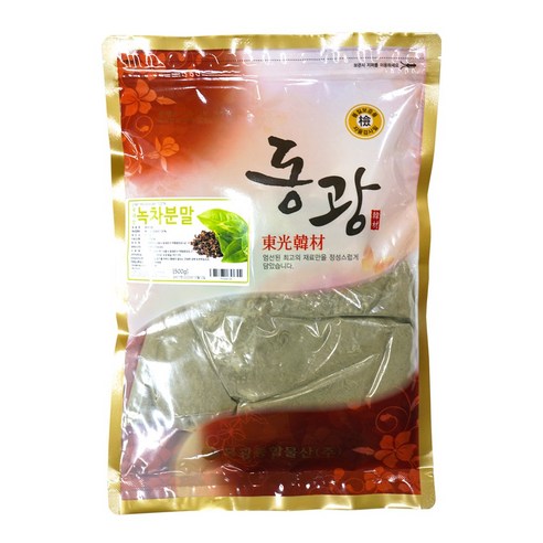 [동광한방몰] 녹차-(분말)/국내산 500g, 1개