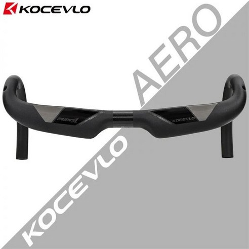 KOCEVLO 에어로 로드 카본 핸들 바 UD 매트 내부 라우팅 자전거 380mm 400mm 420mm 440mm, 3.420mm, 1개