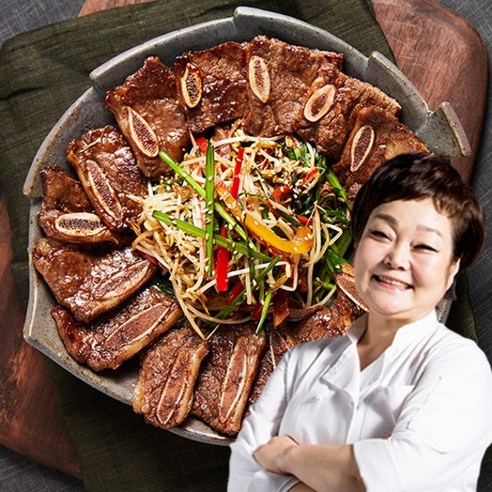 [KT알파쇼핑]이혜정의 맛있는 블랙앵거스 LA갈비 400g X 7팩, 3개