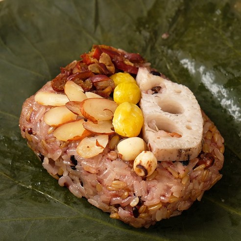 담소연 연꽃밥 연잎밥 220gx5개 세트 종류별 김기심명인, 귀리밥 5개, 1개, 220g