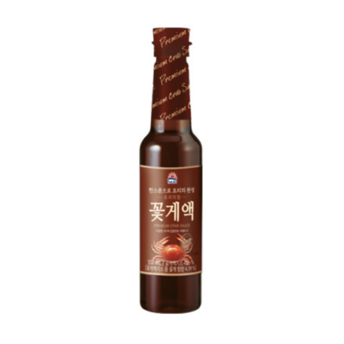 올따옴 해표 프리미엄꽃게액 550ml, 2개