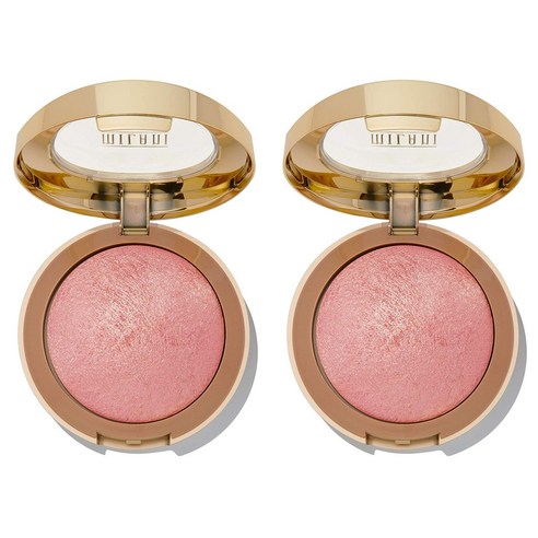 밀라니 베이크드 파우더 블러쉬 3.5g, Dolce Pink, 2개