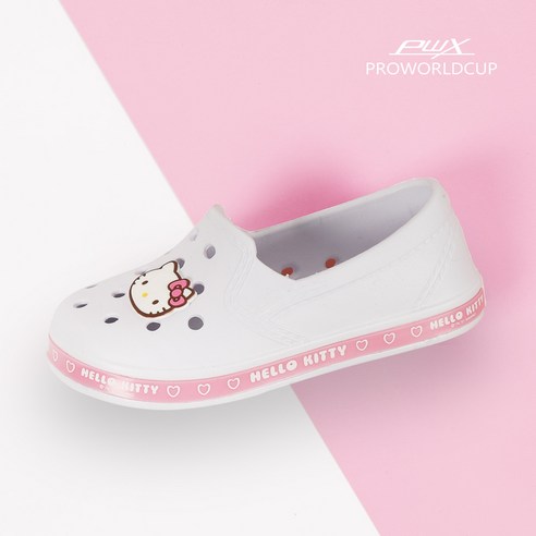 프로월드컵 프로월드컵키즈 헬로키티 로 EVA실내화(WT)