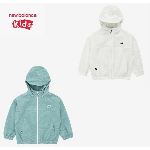 뉴발란스 NEW BALANCE 키즈 606685 시어서커 바람막이NK9AE2501U