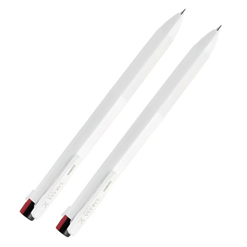 사라사 클립 3색 펜 0.5mm, 화이트, 2개