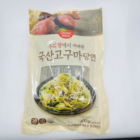 동원 국산고구마당면, 1개, 400g