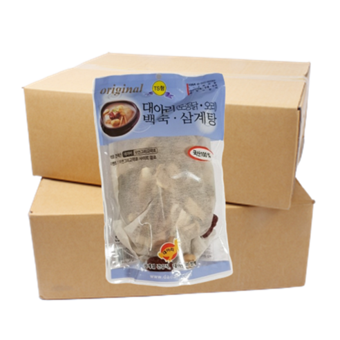 한방백숙 삼계탕재료 TS 1박스 50개입, 100g, 50개 - 한방재료 | 쿠팡