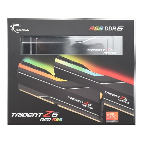 DDR5 메모리의 새로운 차원: G.SKILL 트라이던트 Z5 RGB