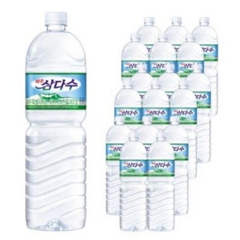 제주 삼다수 [ 2리터 15개 ] 한라산 천연암반수, 상품페이지 참조, 2L