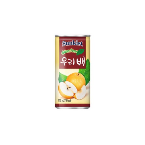 썬키스트 우리배 (175ml x 60캔), 175ml, 60개