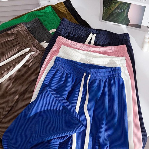 플리츠 플리즈 이세이 미야케 할머니패션 여름 쿨 몸빼 논밭 꽃무늬 바지