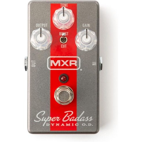 JIM DUNLOP MXR 슈퍼배드ass Dynamic OD 실버 M249, 1개 - 일렉이펙터 | 쿠팡