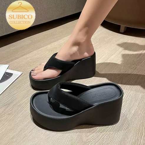 슈비코 한예슬 슬리퍼 플립플랍 김나영 샌들 쪼리 청키 뮬 푹신한 공효진 발편한