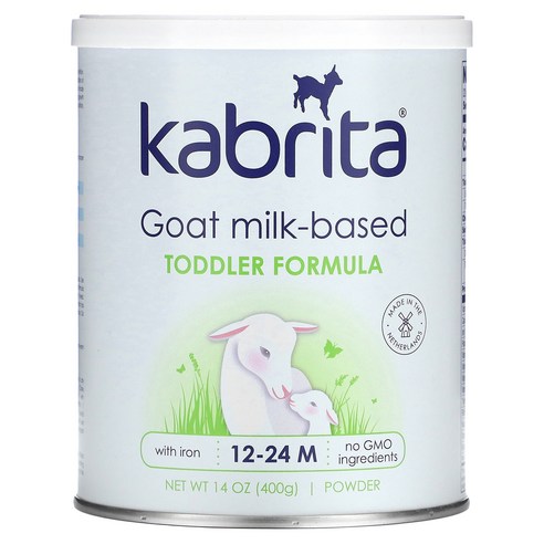 Kabrita 카브리타 Goat MilkBased Toddler Formula with Iron 14 oz 400 g Powder, 400g