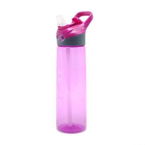 S-X-1 컵 야외 스포츠 플라스틱 물병 여러 가지 빛깔의 품질 보증 컵, 로즈 레드