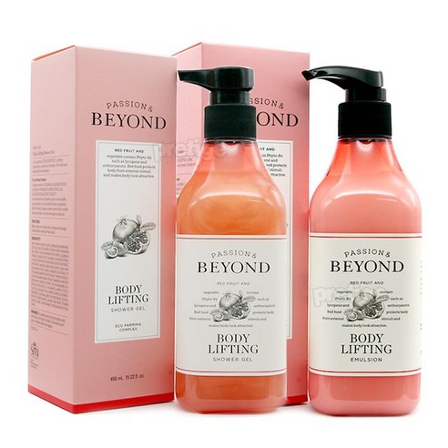 비욘드 비욘드 바디 리프팅 샤워젤 450ml + 에멀젼 450ml, 단일옵션