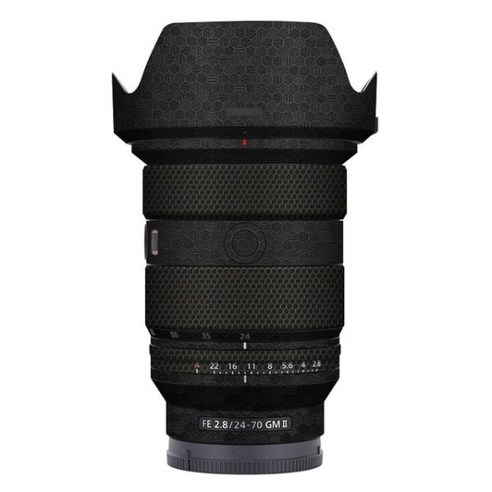 렌즈 스킨 프리미엄 데칼 프로텍터 스티커 소니 FE 24-70mm F2.8 GM II( SEL2470GM2) 용 2470GM II, Comb Black, 1개 Best Top5