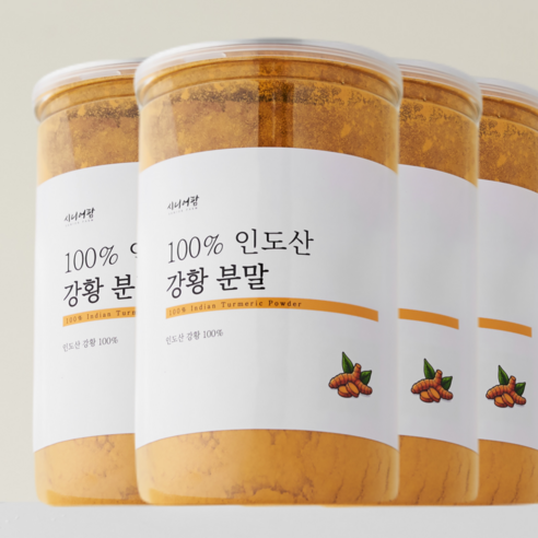 프리미엄 강황가루, 1개, 400g 담소원국산강황가루350g