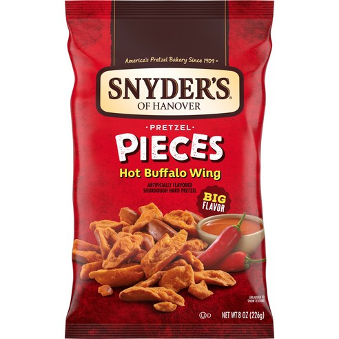 바프 넛츠앤스낵스 카라멜 솔티드 땅콩 앤 프레첼, 400g, 5개 버터프레즐마켓 14 스나이더스 프레첼 피스 핫 버팔로 윙, 226g, 1개