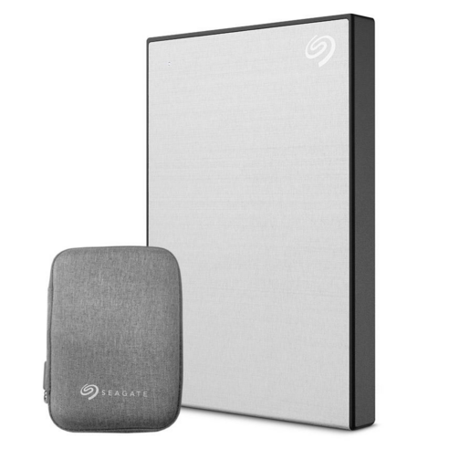 씨게이트 외장하드 One Touch HDD 데이터복구 +파우치, Silver, 2TB