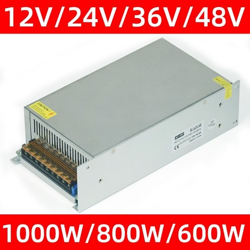 파워 서플라이 스위칭 전원 공급 장치 1000w 800w 600w ac 220v to dc 48v 36v 24v 12v 소스 변압기 smps, 170v-250v