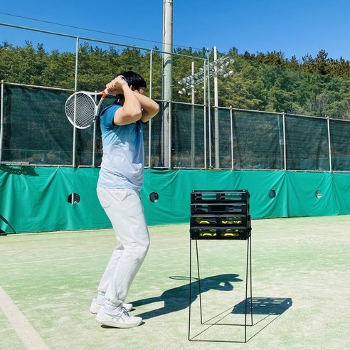 테니스 볼카트 공바구니 볼박스 – 1개 
라켓스포츠